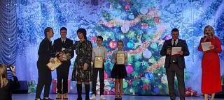 Церемония награждения победителей муниципального этапа всероссийской олимпиады школьников.